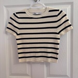 Zara Cropped Sweater